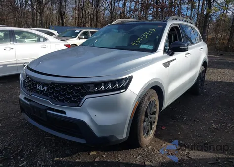 2022 Kia Sorento X-Line S z USA, uszkodzony, nr VIN 5XYRLDLC3NG082366